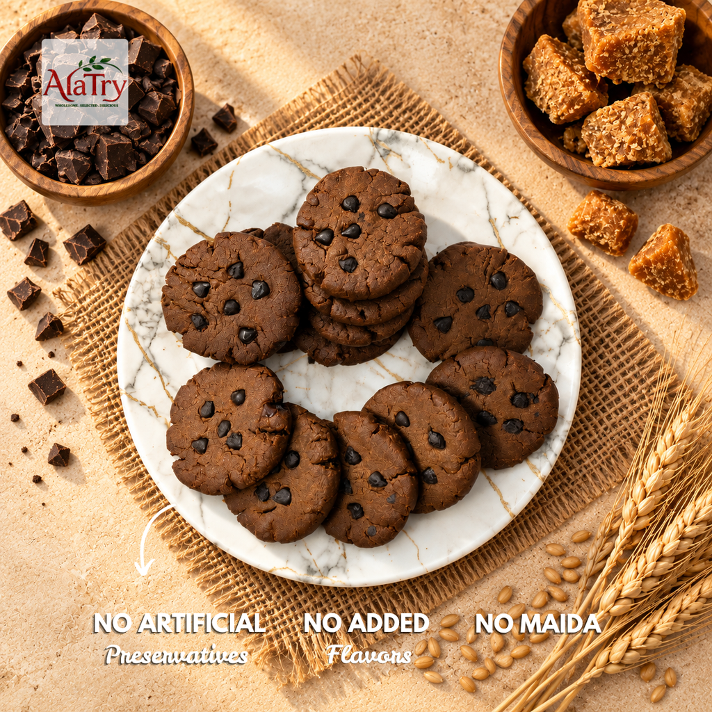 Triple Choco Crunch Cookies