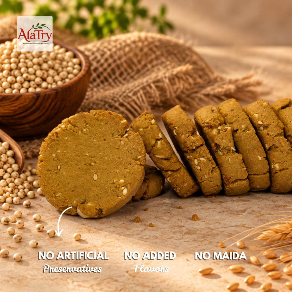 Jowar Crunch Cookies