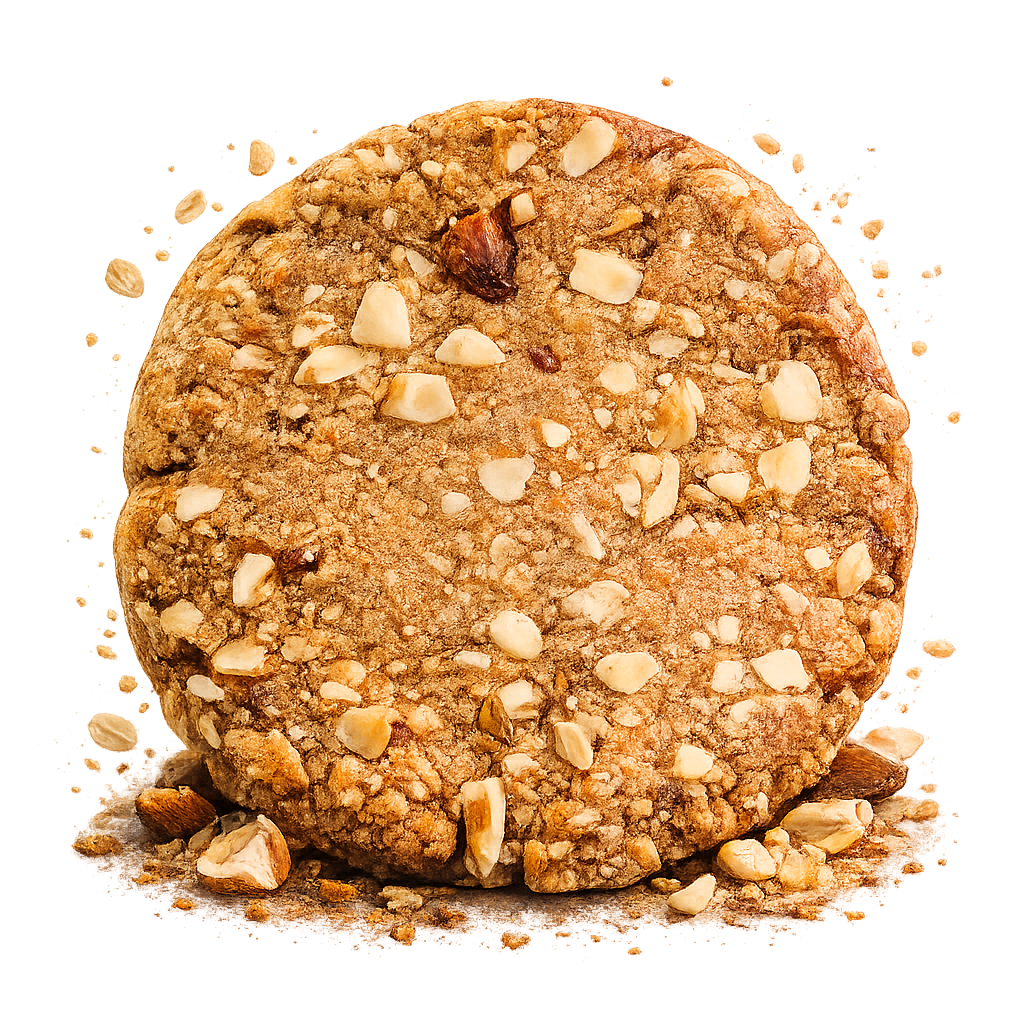 Almond & Oats Crunch Cookies