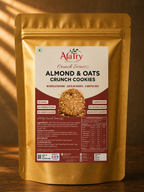 Almond & Oats Crunch Cookies