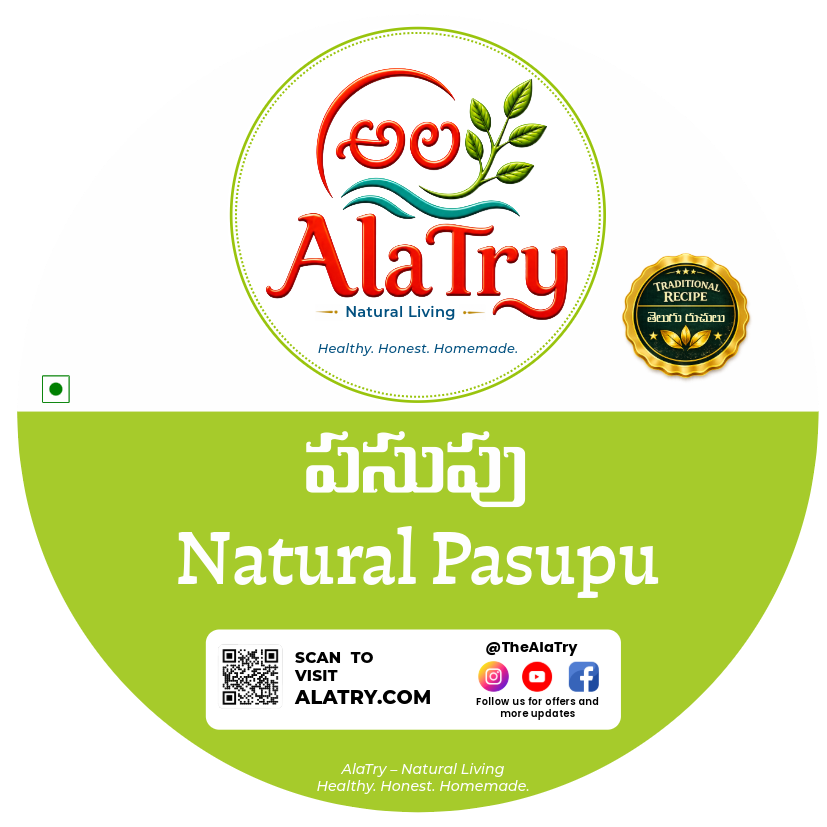 Natural Pasupu(Turmeric)