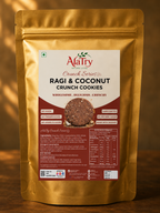 Ragi & Coconut Crunch Cookies
